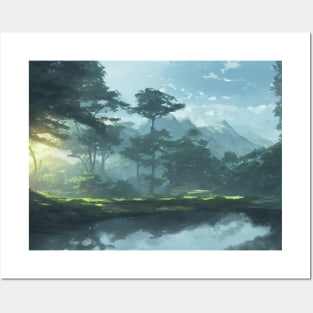 landscape pictures for wall inspiring Posters and Art